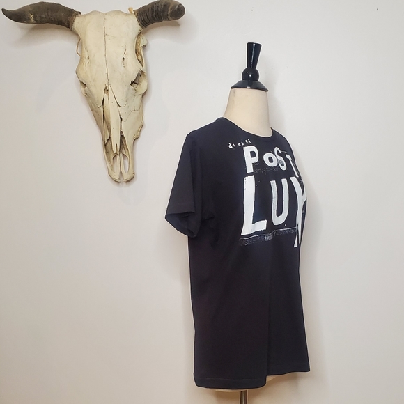 Diesel Post Lux Short Sleeve Unisex T Shirt - Picture 3 of 7